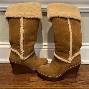 UGG Aubrie Tall Sheepskin Boots